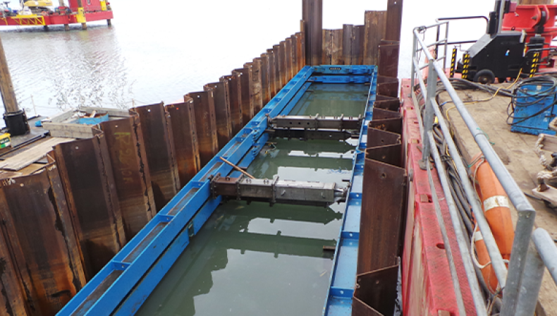 Wastewater system gets helping hand at sea