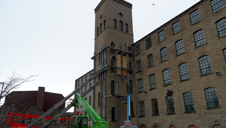 Emergency support saves century old former mill