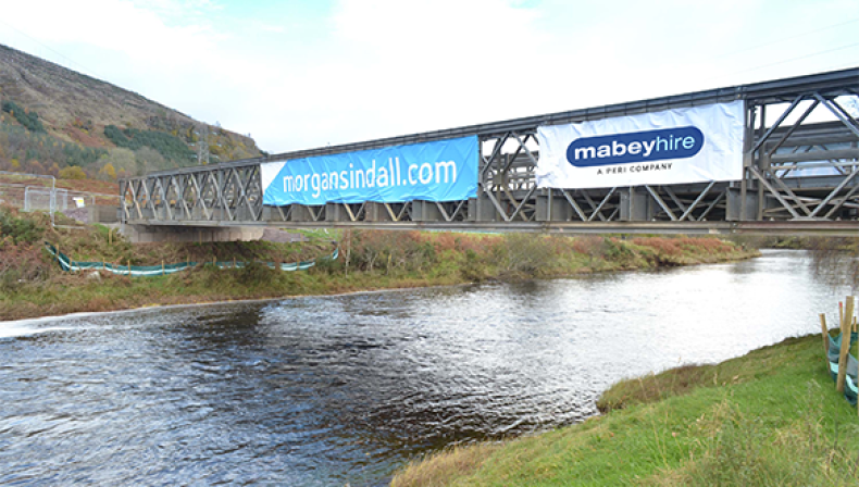 Temporary bridge protects Scotland’s rural landscape during major Project VISTA works
